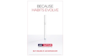 E-cig or iCig? Ad campaign proffers a high-tech image