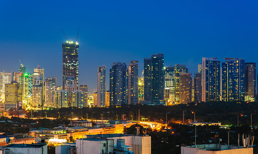 Manila skyline