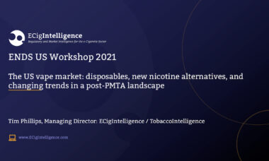 The post-PMTA US vape market: trends, disposables and nicotine alternatives