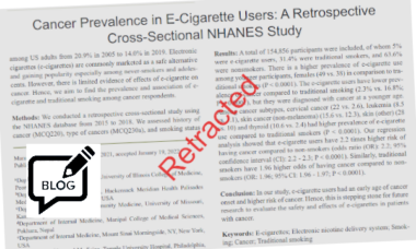 Health warning: ‘scientific research’ so bad it should never have been published