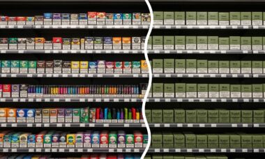 How could the UK Tobacco and Vapes Bill affect nicotine marketing once it is law?